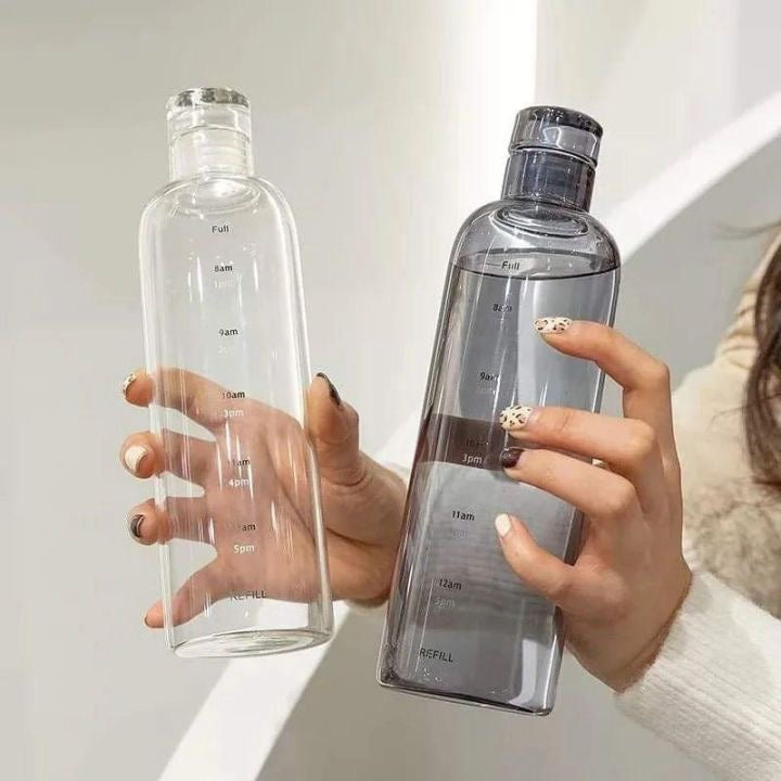 Time Marked Hydration Water Bottle