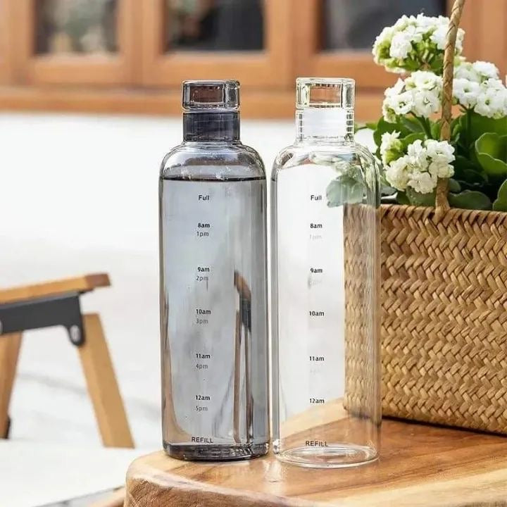 Time Marked Hydration Water Bottle