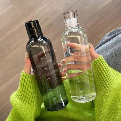 Time Marked Hydration Water Bottle